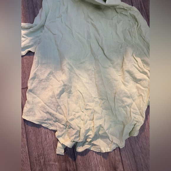 LIGHT GREEN LINEN SET - Picture 8 of 9